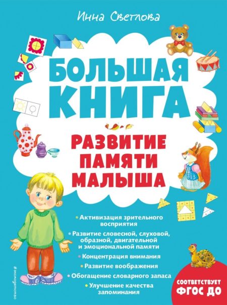 Большая книга. Развитие памяти малыша (Инна Светлова)